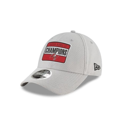 Tampa Bay Buccaneers Gorra | New Era NFL Super Bowl Lv Champions Celebration Stretch Snap 9forty Adjustable Cap Mexico - Grises